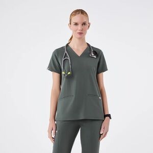 Figs Bonsai Set - Casma Scrub Top + Yola Skinny Scub Pants